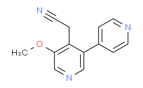AM96585 | 1227496-75-4 | 3-Methoxy-5-(pyridin-4-yl)pyridine-4-acetonitrile