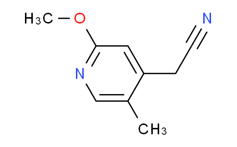 AM96677 | 1227581-16-9 | 2-Methoxy-5-methylpyridine-4-acetonitrile