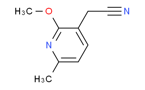 2-Methoxy-6-methylpyridine-3-acetonitrile