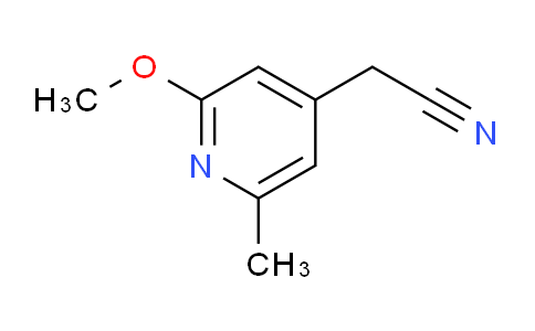 2-Methoxy-6-methylpyridine-4-acetonitrile