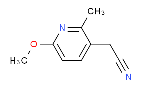 6-Methoxy-2-methylpyridine-3-acetonitrile