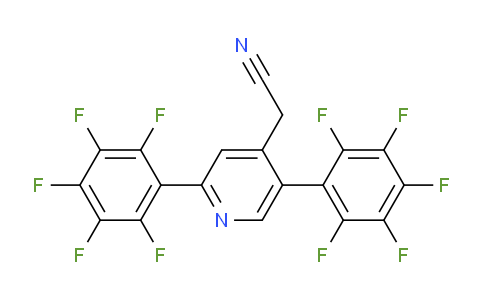 AM96692 | 1261808-65-4 | 2,5-Bis(perfluorophenyl)pyridine-4-acetonitrile