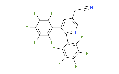 AM96695 | 1261834-31-4 | 2,3-Bis(perfluorophenyl)pyridine-5-acetonitrile