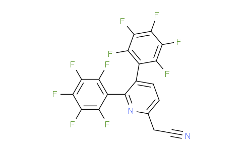 AM96696 | 1261681-54-2 | 2,3-Bis(perfluorophenyl)pyridine-6-acetonitrile