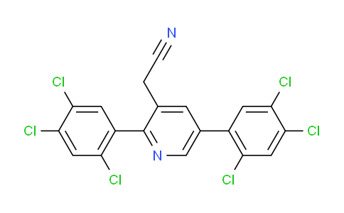 AM96701 | 1261618-54-5 | 2,5-Bis(2,4,5-trichlorophenyl)pyridine-3-acetonitrile