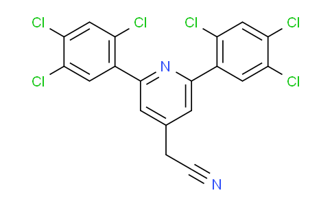 AM96704 | 1261544-77-7 | 2,6-Bis(2,4,5-trichlorophenyl)pyridine-4-acetonitrile