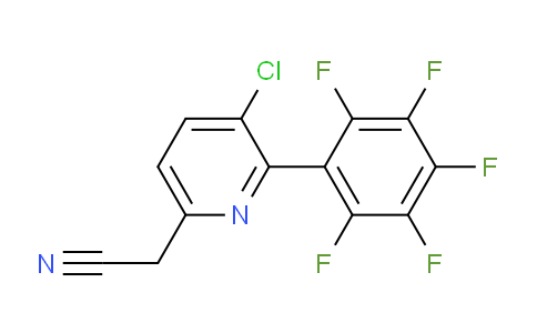 AM96719 | 1261666-30-1 | 3-Chloro-2-(perfluorophenyl)pyridine-6-acetonitrile