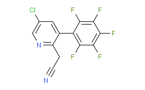 AM96725 | 1261846-94-9 | 5-Chloro-3-(perfluorophenyl)pyridine-2-acetonitrile