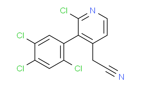 AM96728 | 1261613-33-5 | 2-Chloro-3-(2,4,5-trichlorophenyl)pyridine-4-acetonitrile