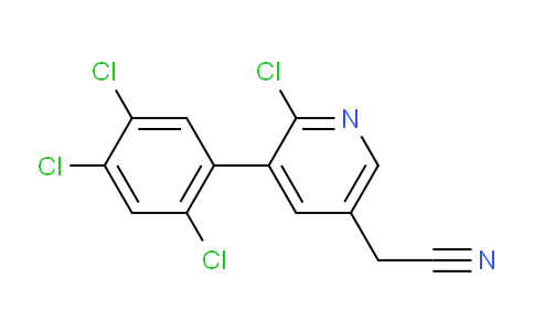 AM96729 | 1261506-24-4 | 2-Chloro-3-(2,4,5-trichlorophenyl)pyridine-5-acetonitrile