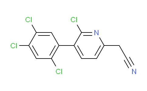 AM96730 | 1261789-36-9 | 2-Chloro-3-(2,4,5-trichlorophenyl)pyridine-6-acetonitrile