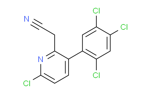 AM96745 | 1261609-89-5 | 6-Chloro-3-(2,4,5-trichlorophenyl)pyridine-2-acetonitrile