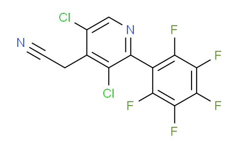 AM96746 | 1261809-24-8 | 3,5-Dichloro-2-(perfluorophenyl)pyridine-4-acetonitrile