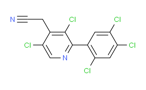 AM96747 | 1261610-26-7 | 3,5-Dichloro-2-(2,4,5-trichlorophenyl)pyridine-4-acetonitrile