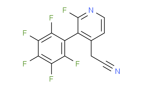 AM96748 | 1261675-07-3 | 2-Fluoro-3-(perfluorophenyl)pyridine-4-acetonitrile