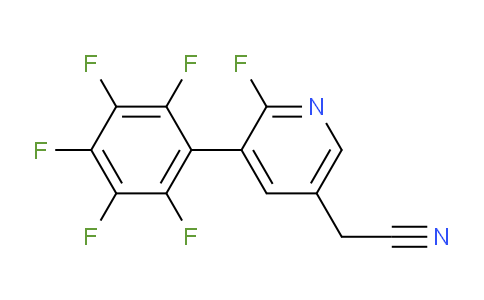 AM96749 | 1261816-06-1 | 2-Fluoro-3-(perfluorophenyl)pyridine-5-acetonitrile