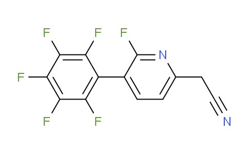 AM96750 | 1261640-25-8 | 2-Fluoro-3-(perfluorophenyl)pyridine-6-acetonitrile