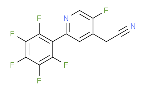 AM96762 | 1261872-73-4 | 5-Fluoro-2-(perfluorophenyl)pyridine-4-acetonitrile
