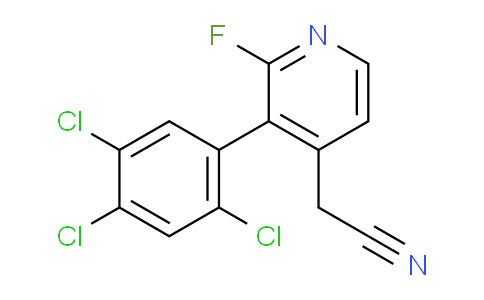 AM96766 | 1261514-07-1 | 2-Fluoro-3-(2,4,5-trichlorophenyl)pyridine-4-acetonitrile