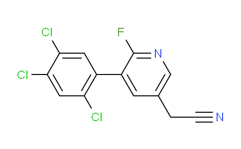 AM96767 | 1261607-83-3 | 2-Fluoro-3-(2,4,5-trichlorophenyl)pyridine-5-acetonitrile