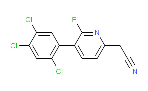 AM96768 | 1261613-70-0 | 2-Fluoro-3-(2,4,5-trichlorophenyl)pyridine-6-acetonitrile