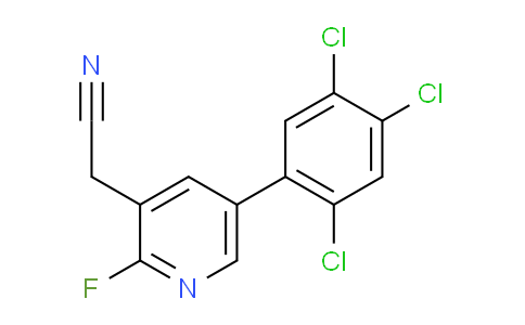 AM96769 | 1261682-59-0 | 2-Fluoro-5-(2,4,5-trichlorophenyl)pyridine-3-acetonitrile