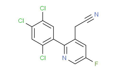 AM96779 | 1261607-85-5 | 5-Fluoro-2-(2,4,5-trichlorophenyl)pyridine-3-acetonitrile