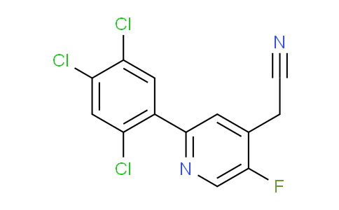 AM96780 | 1261676-41-8 | 5-Fluoro-2-(2,4,5-trichlorophenyl)pyridine-4-acetonitrile
