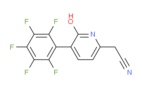 AM96786 | 1261498-16-1 | 2-Hydroxy-3-(perfluorophenyl)pyridine-6-acetonitrile