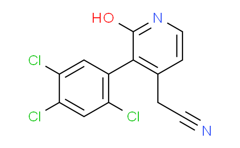 AM96790 | 1261552-40-2 | 2-Hydroxy-3-(2,4,5-trichlorophenyl)pyridine-4-acetonitrile