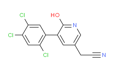 AM96791 | 1261498-60-5 | 2-Hydroxy-3-(2,4,5-trichlorophenyl)pyridine-5-acetonitrile