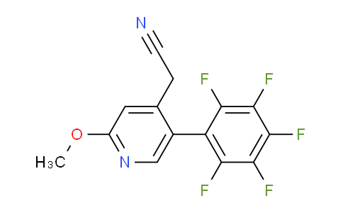 AM96800 | 1261790-88-8 | 2-Methoxy-5-(perfluorophenyl)pyridine-4-acetonitrile