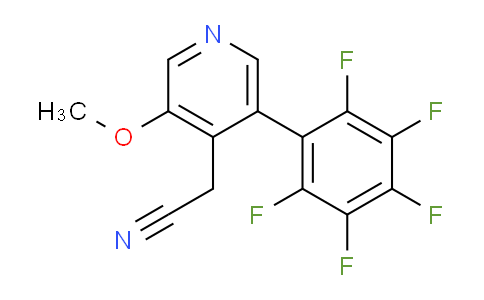 AM96802 | 1261667-09-7 | 3-Methoxy-5-(perfluorophenyl)pyridine-4-acetonitrile