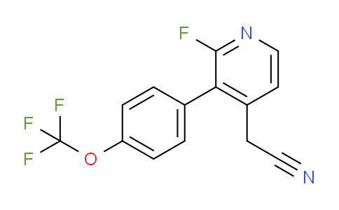AM96828 | 1261462-78-5 | 2-Fluoro-3-(4-(trifluoromethoxy)phenyl)pyridine-4-acetonitrile