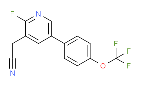 AM96835 | 1261655-43-9 | 2-Fluoro-5-(4-(trifluoromethoxy)phenyl)pyridine-3-acetonitrile