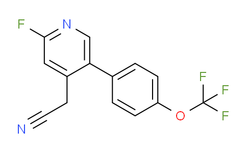 AM96836 | 1261462-82-1 | 2-Fluoro-5-(4-(trifluoromethoxy)phenyl)pyridine-4-acetonitrile
