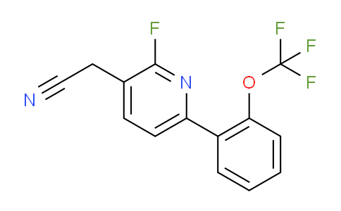 AM96837 | 1261592-55-5 | 2-Fluoro-6-(2-(trifluoromethoxy)phenyl)pyridine-3-acetonitrile