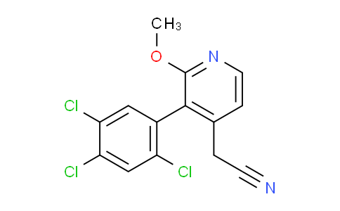 AM96838 | 1261437-26-6 | 2-Methoxy-3-(2,4,5-trichlorophenyl)pyridine-4-acetonitrile