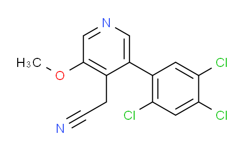 AM96844 | 1261816-94-7 | 3-Methoxy-5-(2,4,5-trichlorophenyl)pyridine-4-acetonitrile