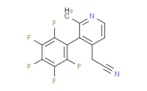 AM96846 | 1261811-04-4 | 2-Methyl-3-(perfluorophenyl)pyridine-4-acetonitrile
