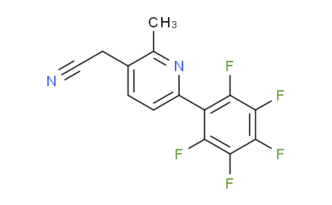 AM96847 | 1261667-94-0 | 2-Methyl-6-(perfluorophenyl)pyridine-3-acetonitrile