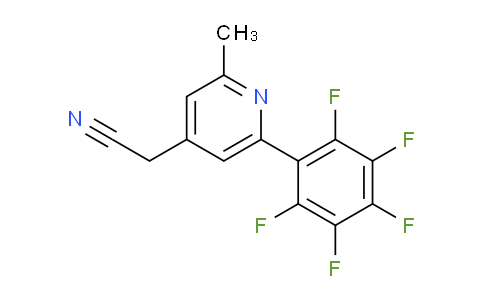 AM96848 | 1261773-53-8 | 2-Methyl-6-(perfluorophenyl)pyridine-4-acetonitrile
