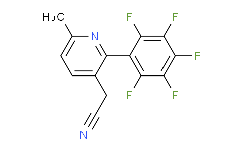 AM96853 | 1261617-51-9 | 6-Methyl-2-(perfluorophenyl)pyridine-3-acetonitrile