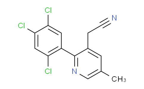 AM96859 | 1261812-07-0 | 5-Methyl-2-(2,4,5-trichlorophenyl)pyridine-3-acetonitrile