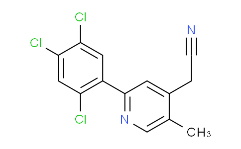 AM96860 | 1261877-56-8 | 5-Methyl-2-(2,4,5-trichlorophenyl)pyridine-4-acetonitrile