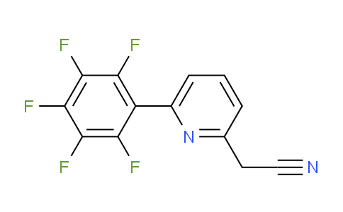 6-(Perfluorophenyl)pyridine-2-acetonitrile