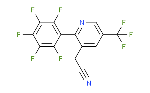 AM96873 | 1261569-41-8 | 2-(Perfluorophenyl)-5-(trifluoromethyl)pyridine-3-acetonitrile