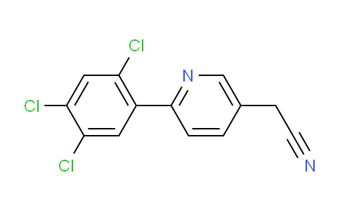 AM96884 | 1261580-33-9 | 2-(2,4,5-Trichlorophenyl)pyridine-5-acetonitrile