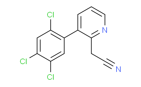 AM96885 | 1261774-74-6 | 3-(2,4,5-Trichlorophenyl)pyridine-2-acetonitrile