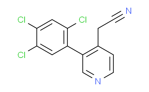 AM96886 | 1261816-90-3 | 3-(2,4,5-Trichlorophenyl)pyridine-4-acetonitrile